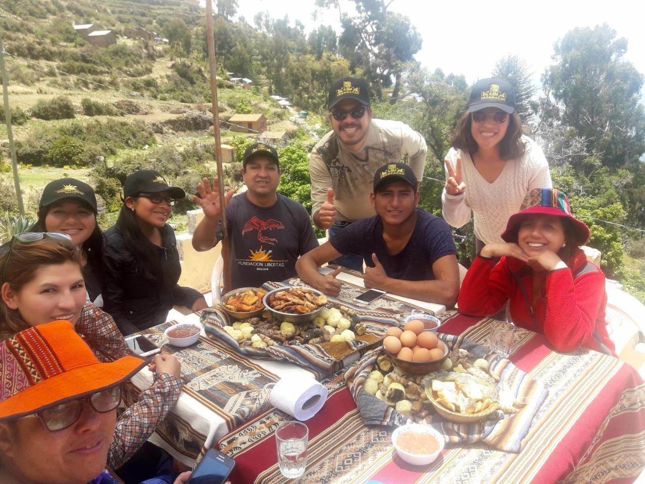Hostal Palacio Del Inca Comunidad Yumani Exterior foto